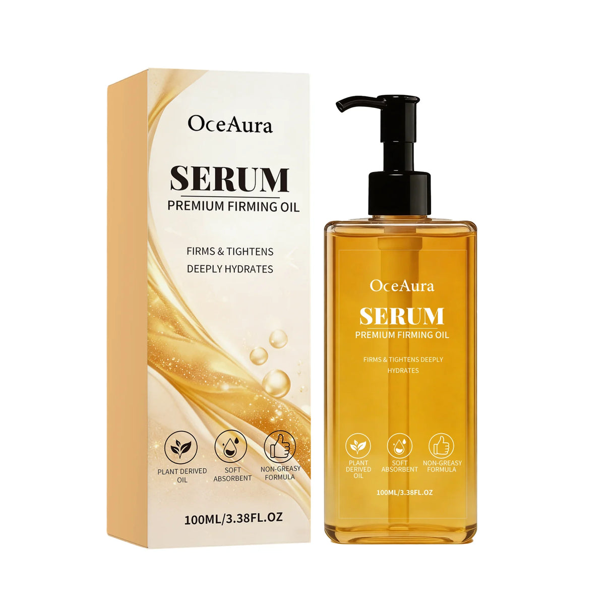100ML Body Essence Oil Nourishing Pores Moisturizing Skin Improve Skin Texture Enhance Smoothness Lifting Tightening Glowing Body Care Oil for All Skin Types