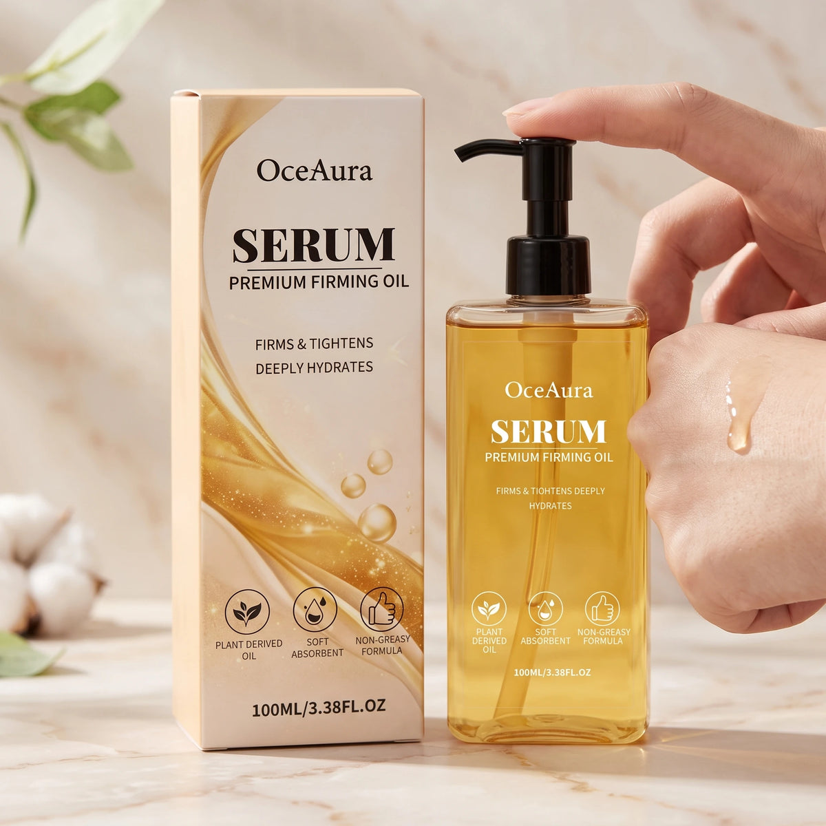 100ML Body Essence Oil Nourishing Pores Moisturizing Skin Improve Skin Texture Enhance Smoothness Lifting Tightening Glowing Body Care Oil for All Skin Types