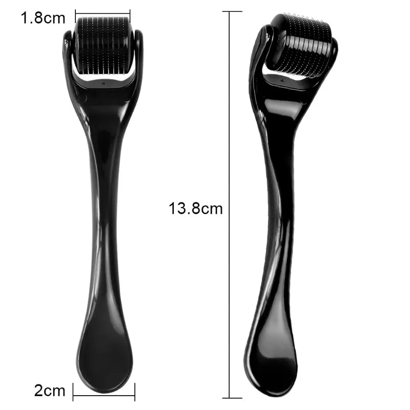 2026Derma Roller for Facial Body Hair Growth.540 Needles, Micro Face Roll Tool, Skin Beard,0.2mm, 0.25mm, 0.3mm 2026Derma Roller for Facial Body Hair