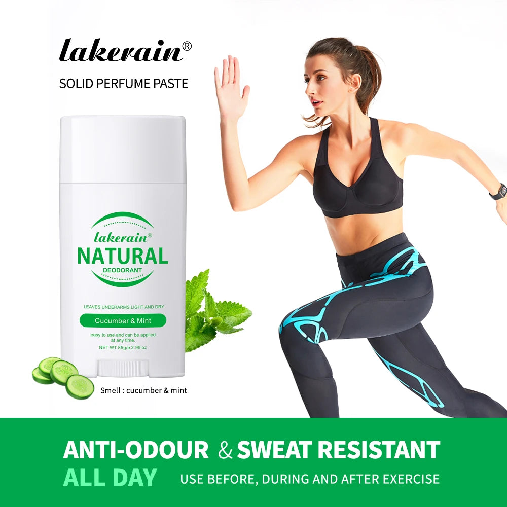Natural Deodorant Keep Armpits Fresh Long Lasting Odor Protection Antiperspirant Natural Plant Formula Creamy Texture Deodorant
