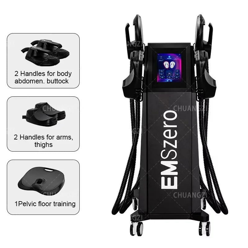 EMSZERO PRO 6500W NEO EMSzero15T Slimming Machine EMS+EMT/RF Nova Body Sculpting EMS Pelvic Muscle Stimulator Salon